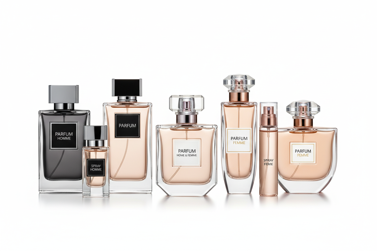 PARFUM, SPRAY HOMME & FEMME