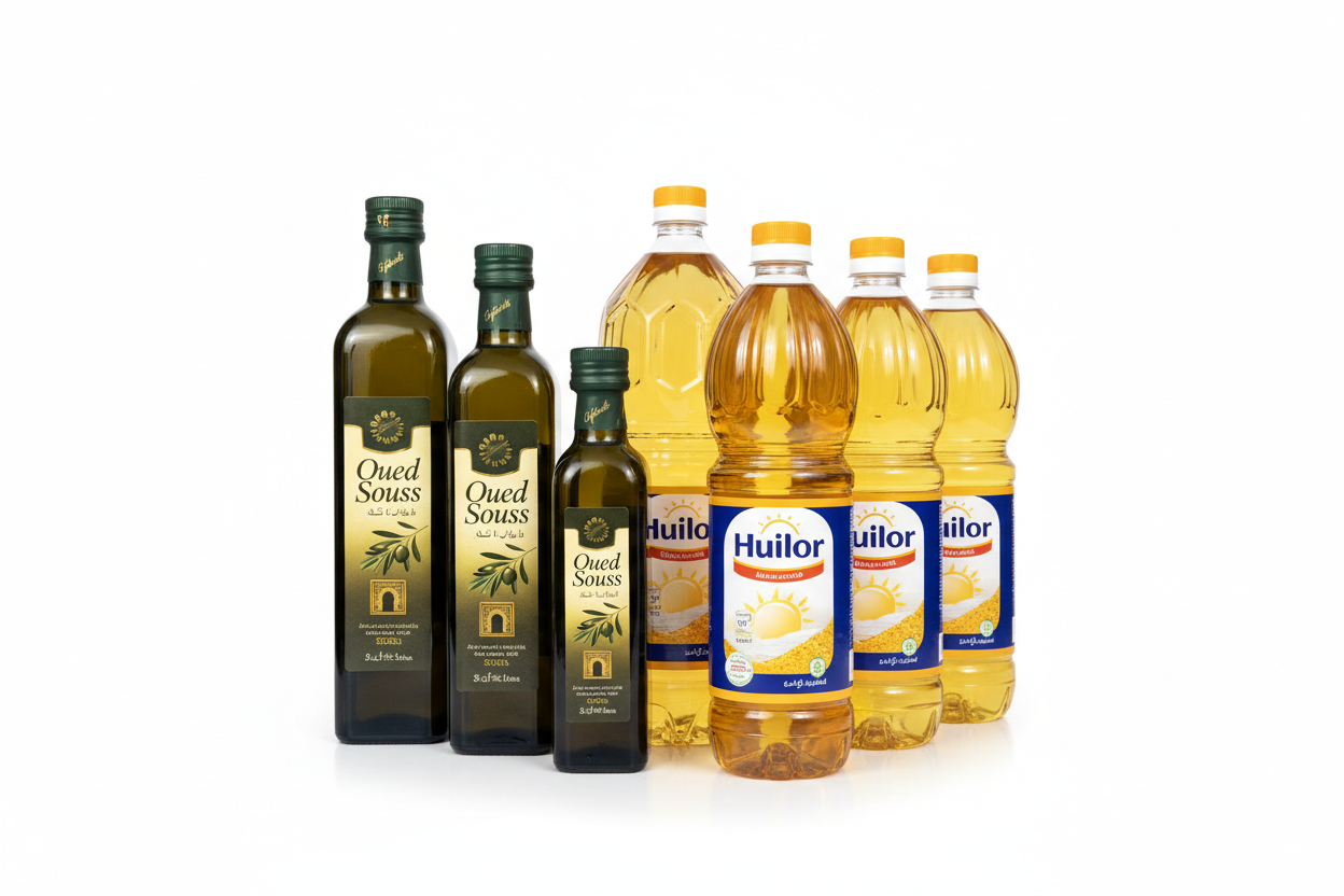 HUILES VÉGÉTALES & D'OLIVE