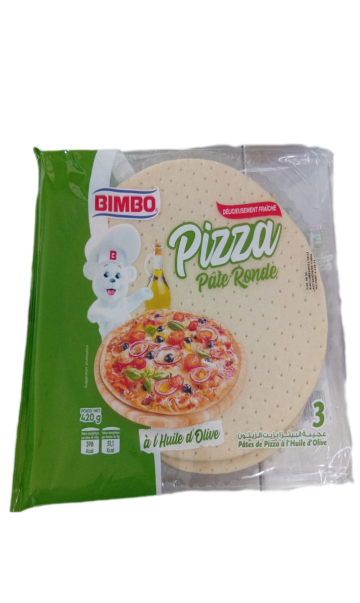 Bimbo Pizza Pâte à L'huile D'olive 3P 420G