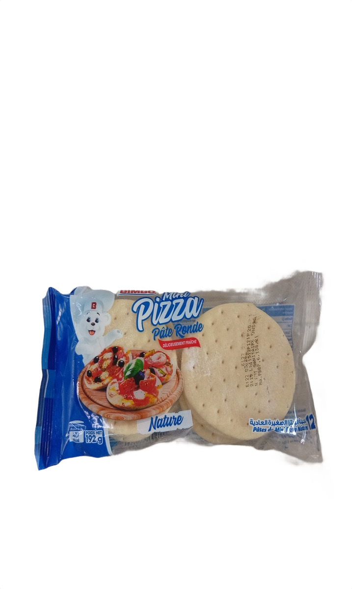Bimbo Mini Pizza Nature 12Ps 192G