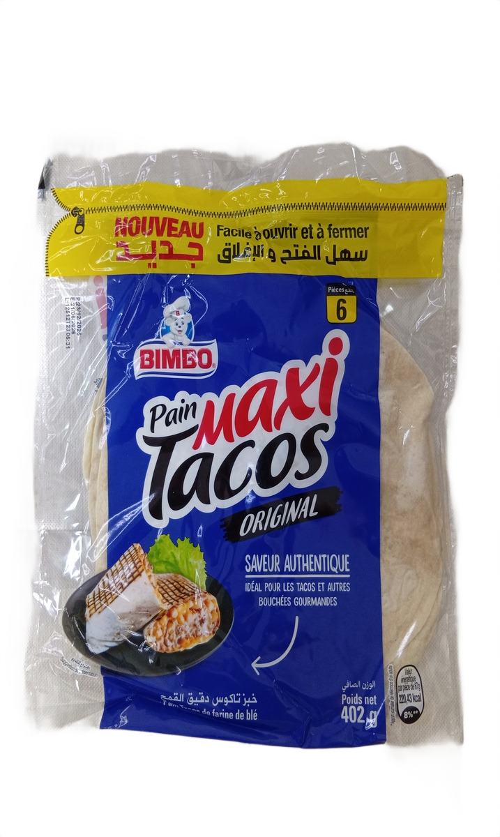 Bimbo Pain Tacos original 6Ps 402G