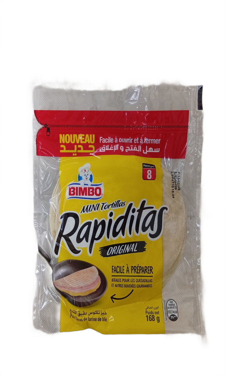 Bimbo Rapidita Original 8P 168G